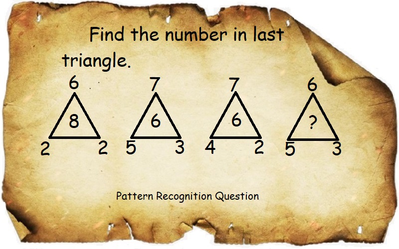 Find the ? in last triangle