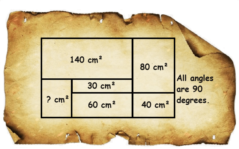Rectangle Area solving puzzle